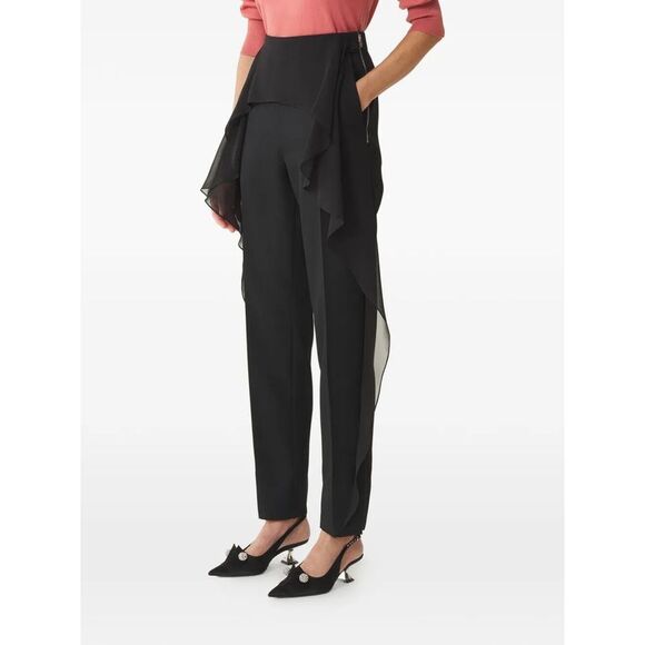 Lanvin Women Trousers With Ruffles - Picture 4 of 7